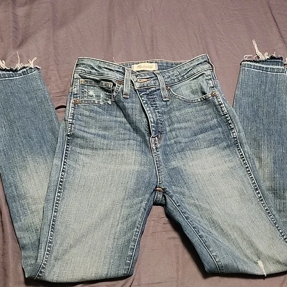 Madewell Size 26 Curvy High-Rise Skinny Jeans - Picture 3 of 5
